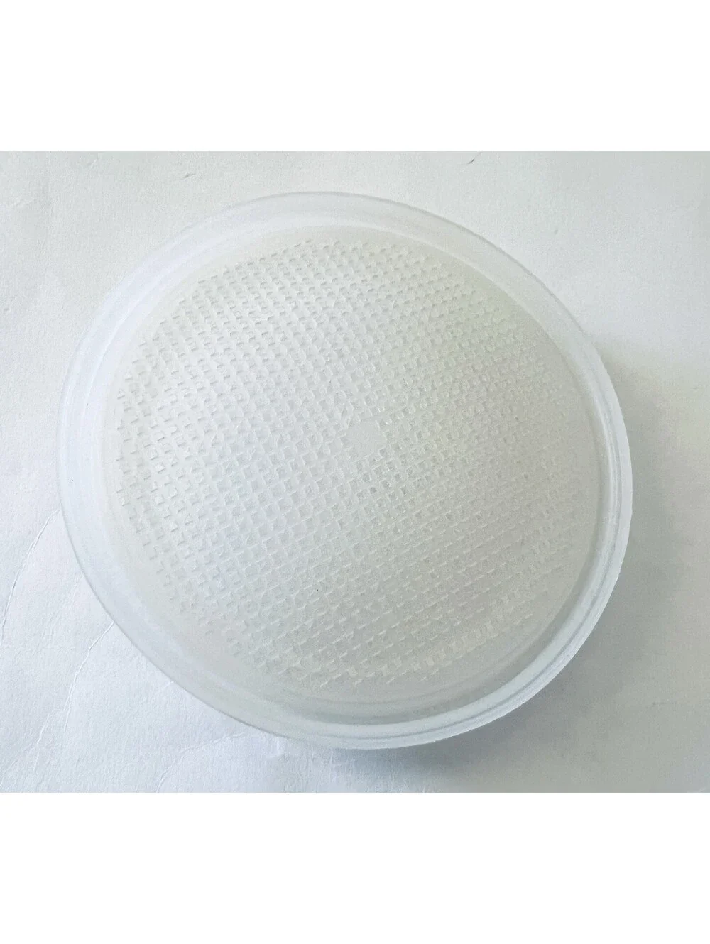 Vintage Tupperware Hamburger Patty Keepers Set of 2 Clear 2 Sizes Replacement
